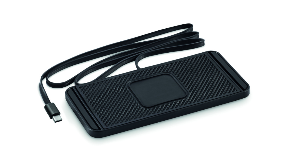 Логотрейд pекламные продукты картинка: Pad car wireless charger 15W