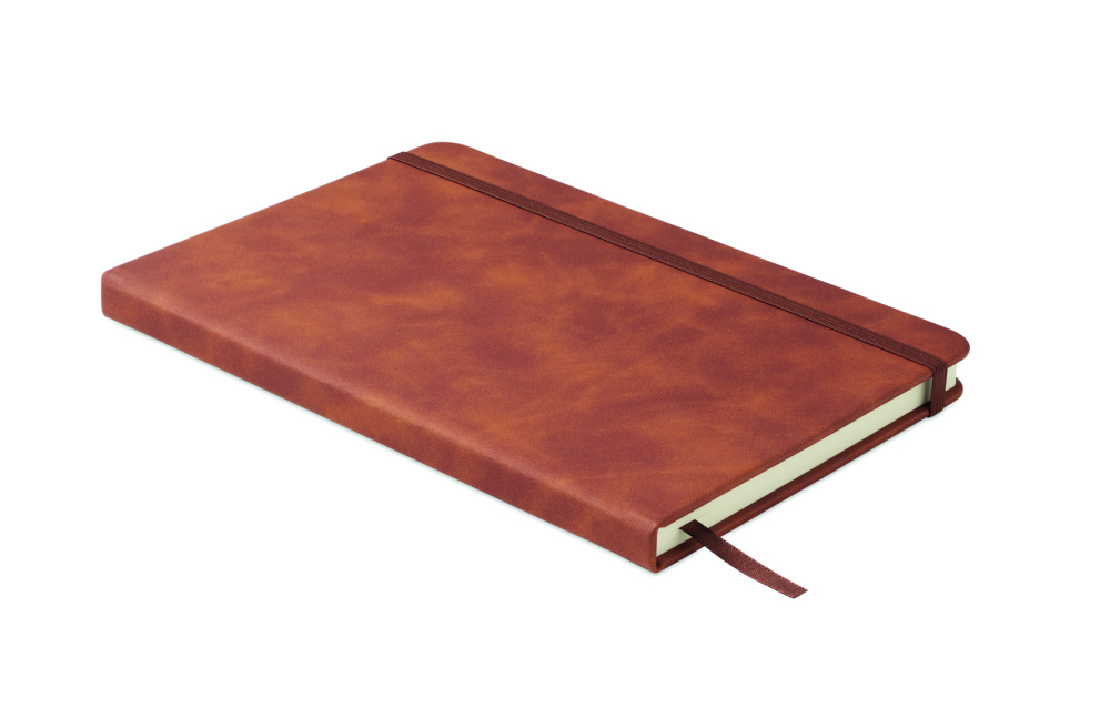 Лого трейд бизнес-подарки фото: A5 smokey PU notebook