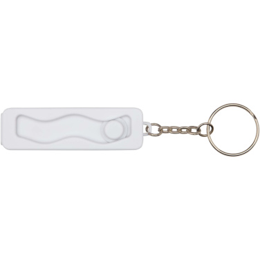 Лого трейд бизнес-подарки фото: Aggia подставка для телефона из бамбука с игрушкой-фиджетом из переработанного пластика