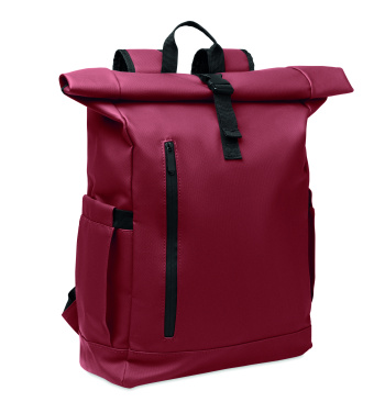 Логотрейд pекламные подарки картинка: Rolltop laptop rucksack 600D