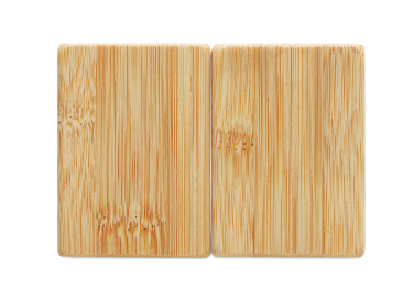Логотрейд pекламные cувениры картинка: Bamboo salt & pepper set