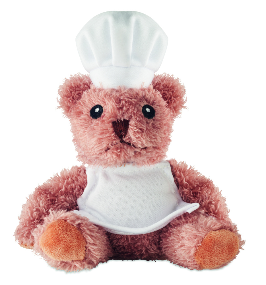 Логотрейд pекламные подарки картинка: Teddy bear plush chef