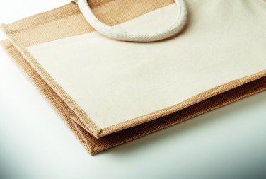 Логотрейд pекламные подарки картинка: Jute shopping bag