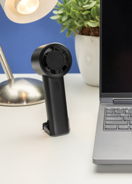 Логотрейд pекламные подарки картинка: Перезаряжаемый портативный вентилятор Twist RCS из переработанного пластика