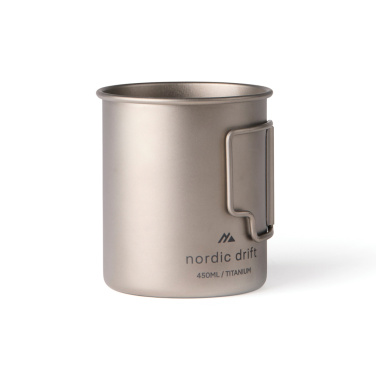 Лого трейд pекламные продукты фото: Кружка Nordic Drift Trail Ultra Light Titanium 450 мл