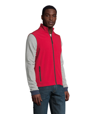 Логотрейд pекламные подарки картинка: RACE BW MEN SOFTSHELL