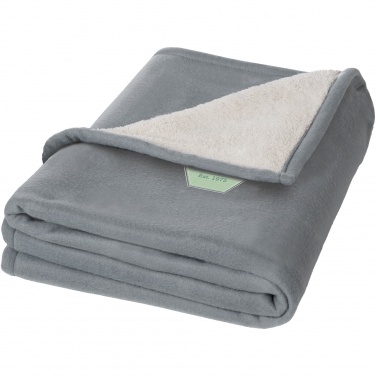 Logotrade presentreklam bild: Springwood mjuk rutig filt i polarfleece och sherpafleece