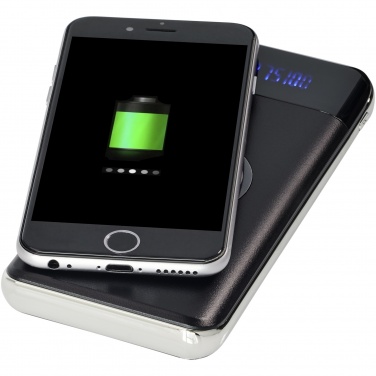 Logotrade profilprodukter bild: Constant 10 000 mAh trådlös powerbank med LED-display