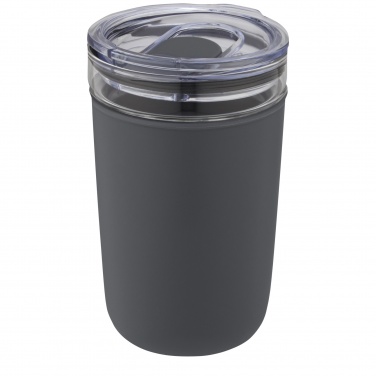 Logotrade reklamprodukter bild: Bello 420 ml glastermos med en yttervägg av återvunnen plast