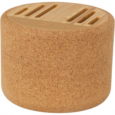 Logotrade kampanjprodukter bild: Cerris 5 W Bluetooth®-högtalare av kork