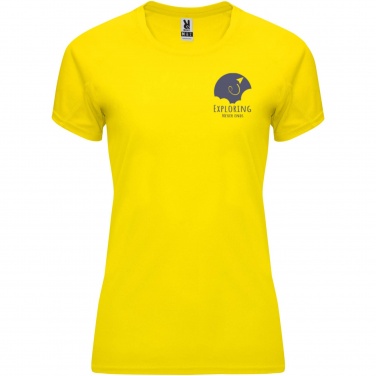 Logotrade reklamprodukter bild: Bahrain kortärmad funktions T-shirt för dam