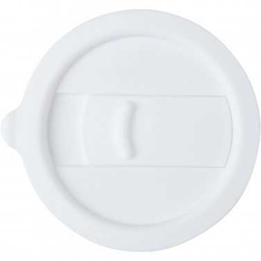 Logotrade profilreklam bild: Java keramisk termos med silikonfolie och plastlock, 330 ml