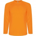 Montecarlo långärmad sport t-shirt för män, Fluor Orange