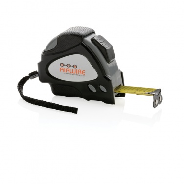 Logotrade kampanjprodukter bild: RCS återvunnen plast Auto stopp 8M/25mm måttband