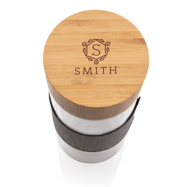 Logotrade profilreklam bild: Impact dubbelväggig borosilikatglasflaska