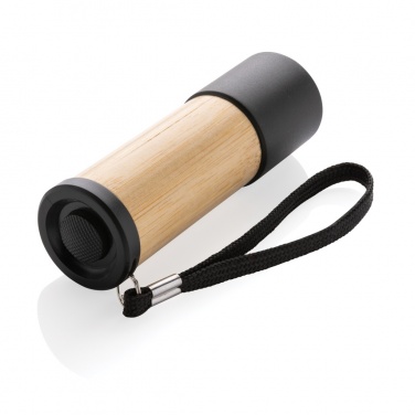 Logotrade presentreklam bild: Bambu- och RCS-återvunnen plastficklampa