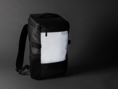 Logotrade profilreklam bild: 15.6" laptopryggsäck i PU