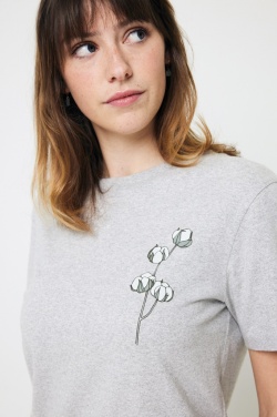 Logotrade profilprodukter bild: Iqoniq Manuel t-shirt i återvunnen ofärgad bomull