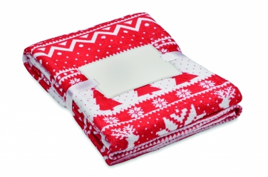 Logotrade presentreklam bild: RPET fleece-filt 190 gr/m²