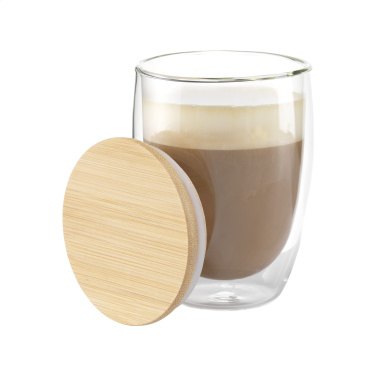 Logotrade profilprodukter bild: Alba 350 ml dubbelväggigt glas