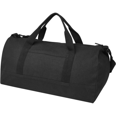 Logotrade profilprodukter bild: Porter 500 g/m² duffelväska av Aware™-återvunnet material på 50 l