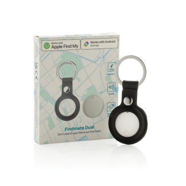 Logotrade kampanjprodukter bild: Findmate Dual RCS återvunnen plastartikel-sökare IPX 5