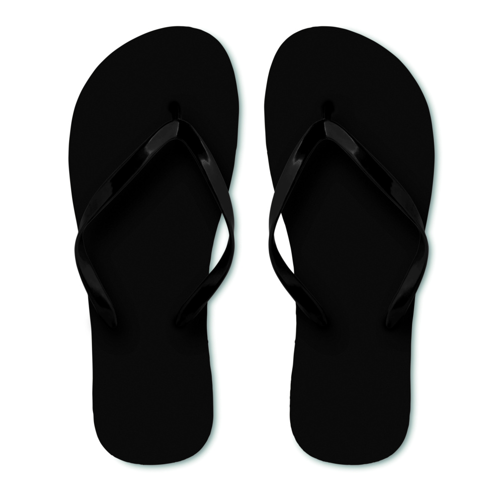 Logotrade reklamprodukter bild: Flip-flop i polyeten L