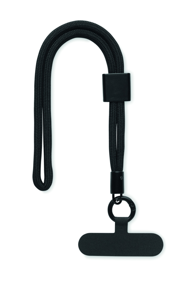 Logotrade profilprodukter bild: Handledsband telefon i RPET