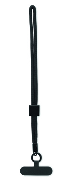 Logotrade profilreklam bild: Handledsband telefon i RPET