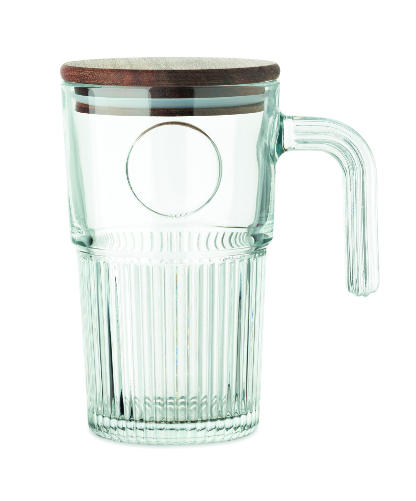 Logotrade profilprodukter bild: Glasmugg 450 ml