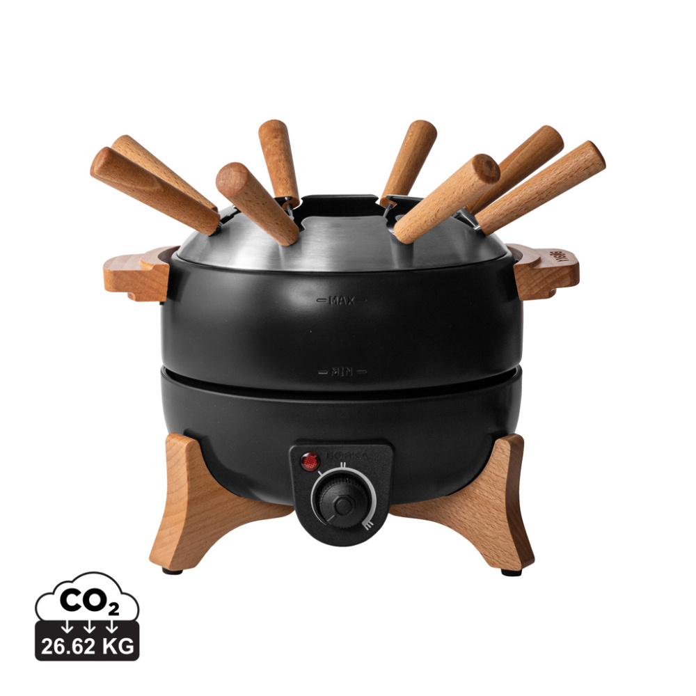 Logotrade kampanjprodukter bild: BOSKA Elektrisk fondue set – 2,3 l (EU-typ F)