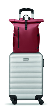 Logotrade profilreklam bild: Rolltop dataryggsäck 600D