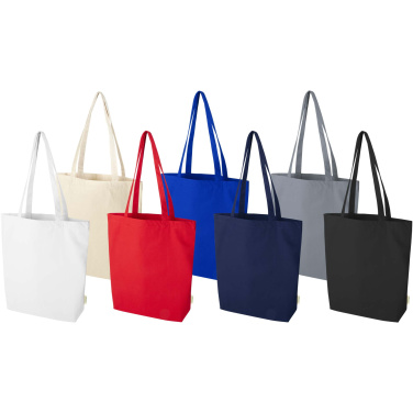 Logotrade reklamprodukter bild: Odisha 270 g/m² tygväska av ekologisk OCS, 10 l