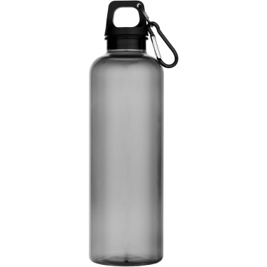 Logotrade kampanjprodukter bild: Oregon 750 ml vattenflaska av RCS-certifierad återvunnen plast med karbinhake