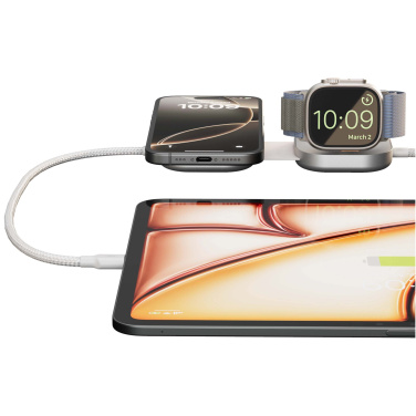 Logotrade kampanjprodukter bild: Zens Pro 3 140 W USB-C 3-i-1-laddningskabel